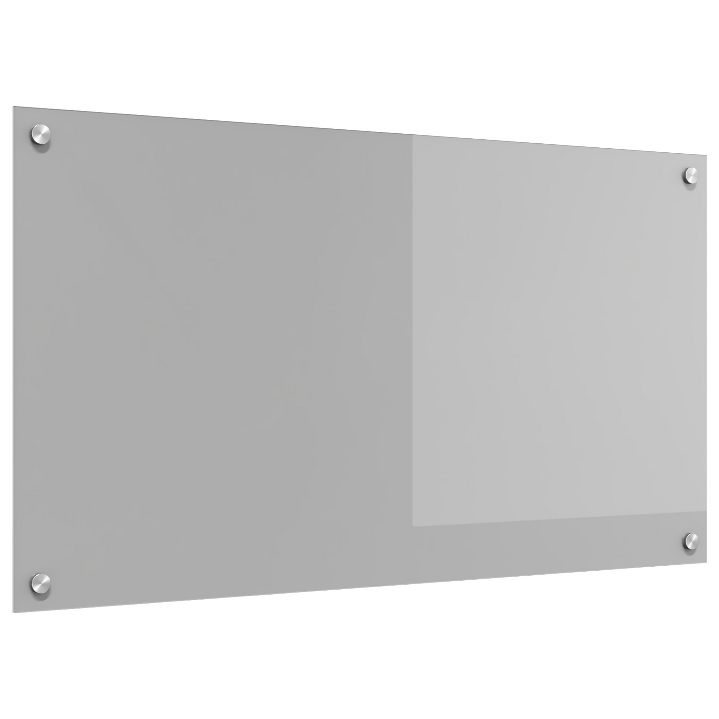 vidaXL Φωτιστικό Πίσω Κουζίνας Ανοιχτό Γκρι 90x50x0.6 εκ Σκληρυμένο Γυαλί