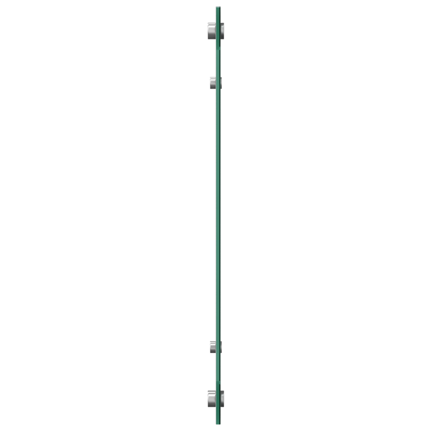 vidaXL Φωτιστικό Πίσω Κουζίνας Ανοιχτό Γκρι 90x50x0.6 εκ Σκληρυμένο Γυαλί