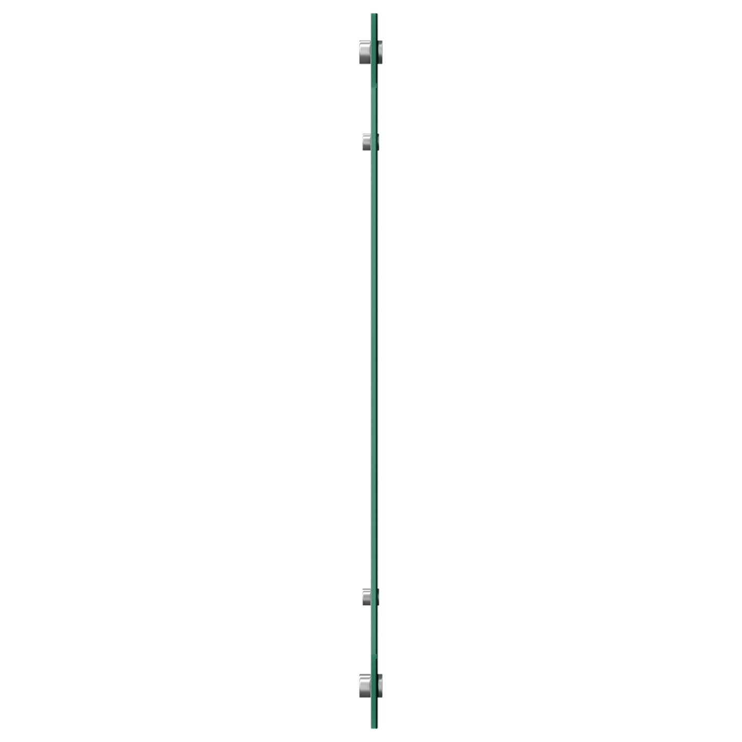 vidaXL Φωτιστικό Κουζίνας Ανοιχτό Γκρι 90x60x0,6 εκ. Σκληρυμένο Γυαλί