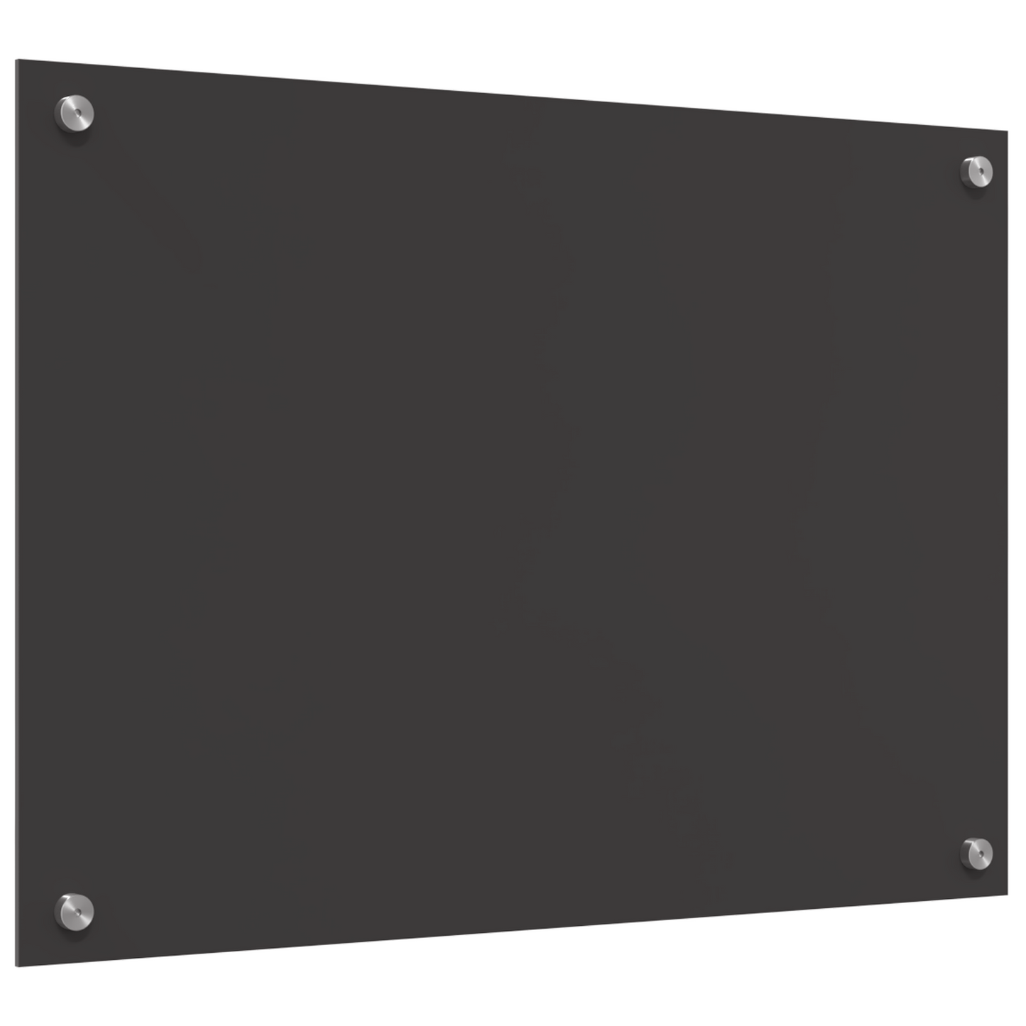 vidaXL Πίνακας Κουζίνας Σκούρος Γκρι 70x50x0,6 εκ από Σκληρυμένο Γυαλί