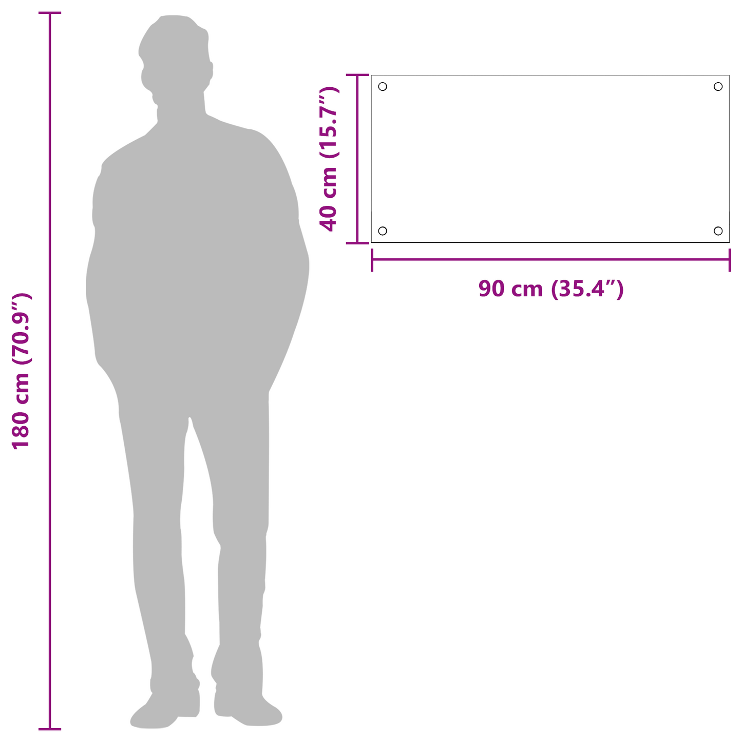 vidaXL Κουζίνα Πλακάκι Σκούρο Γκρι 90x40x0,6 εκ. Ψημένο Γυαλί