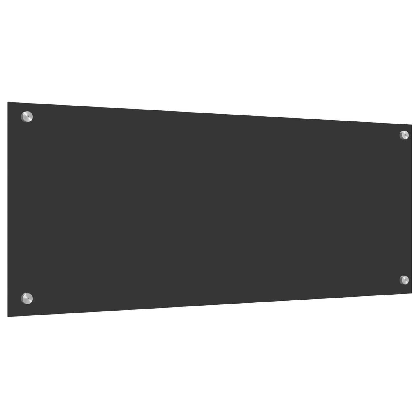 vidaXL Πλάκα Κουζίνας Σκούρο Γκρι 100x40x0,6 εκ Σκληρυμένο Γυαλί