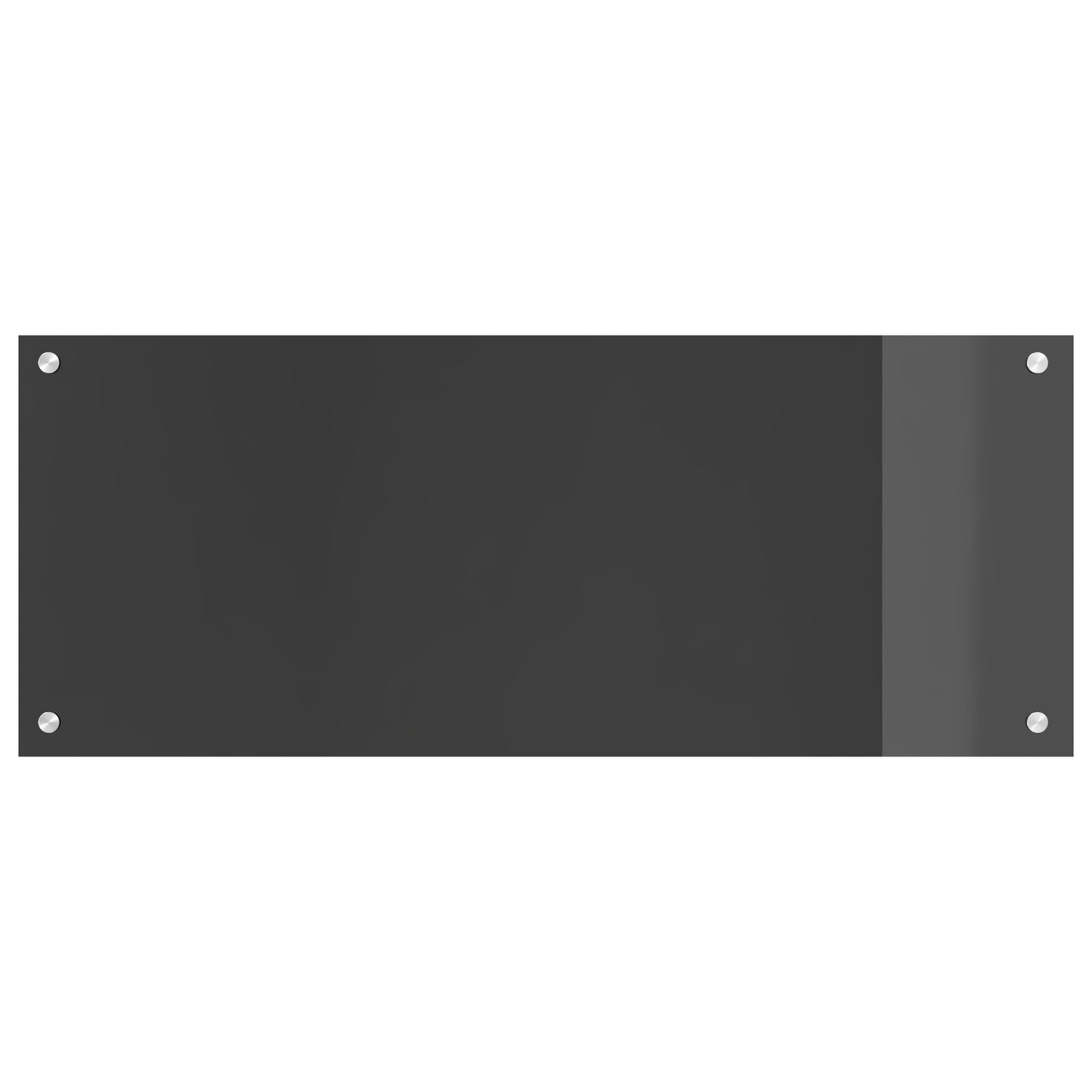 vidaXL Πλάκα Κουζίνας Σκούρο Γκρι 100x40x0,6 εκ Σκληρυμένο Γυαλί