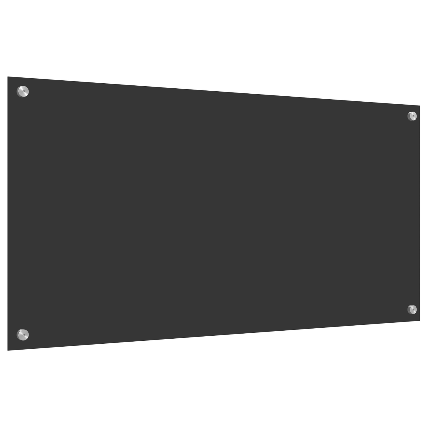 vidaXL Κουζινοπίνακας Σκούρο Γκρι 100x50x0,6 εκ. Σκληρυμένο Γυαλί