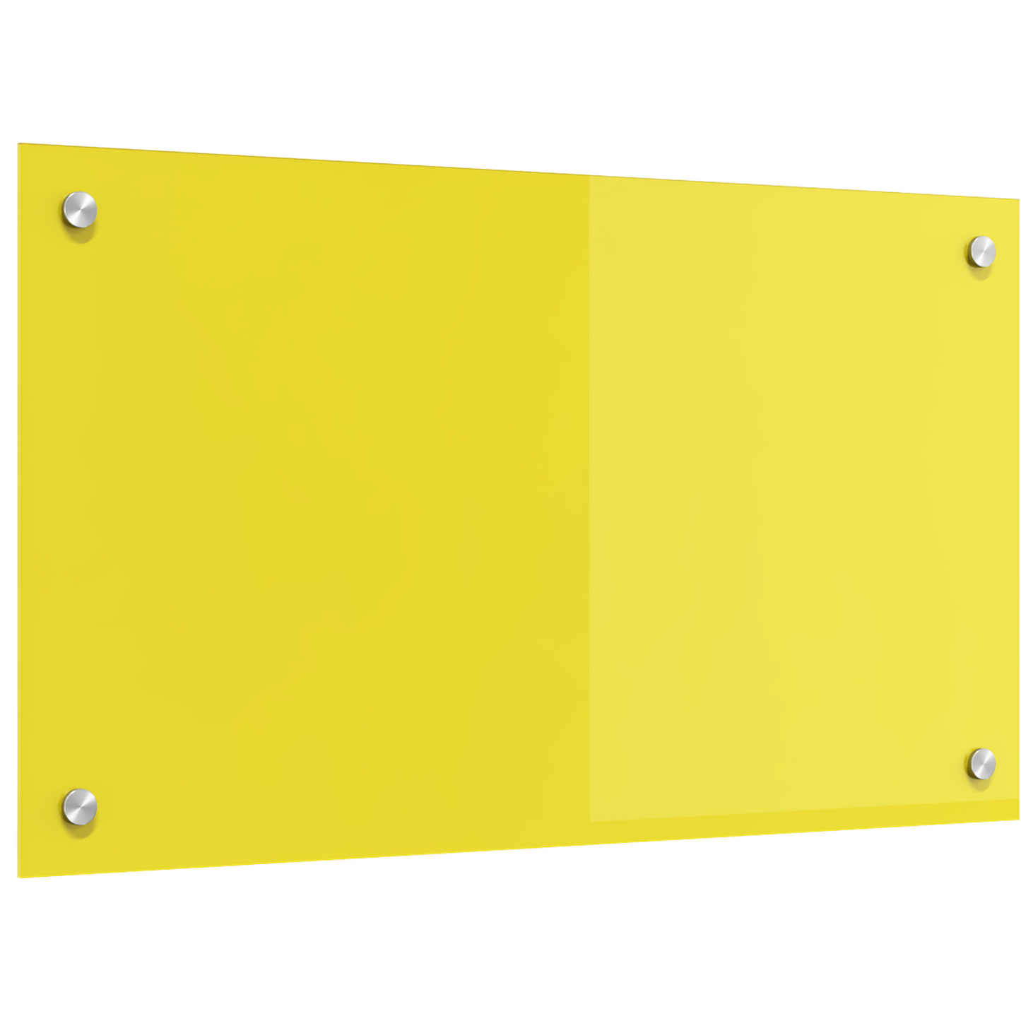 vidaXL Κίτρινο Πλακάκι Κουζίνας 70x40x0,6 cm από Σκληρυμένο Γυαλί