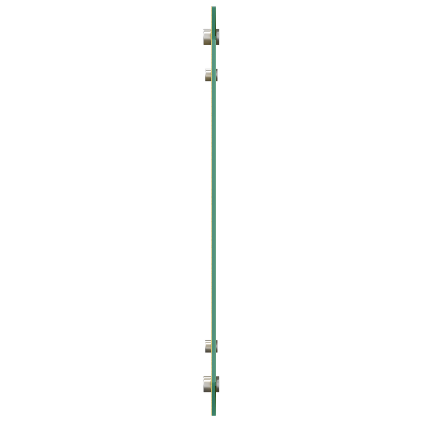 vidaXL Κίτρινος Πίνακας Κουζίνας 70x50x0,6 εκ από Σκληρυμένο Γυαλί