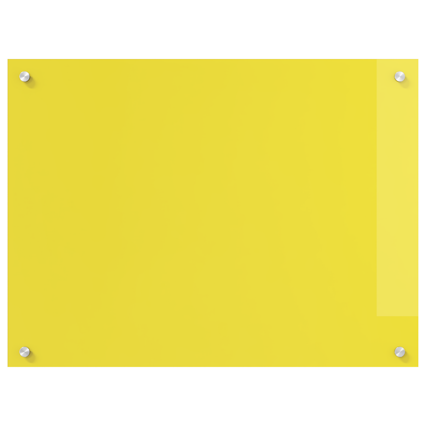 vidaXL Κουζίνα Πίσω τοίχος Κίτρινος 80x60x0,6 εκ. Σκληρυμένο γυαλί