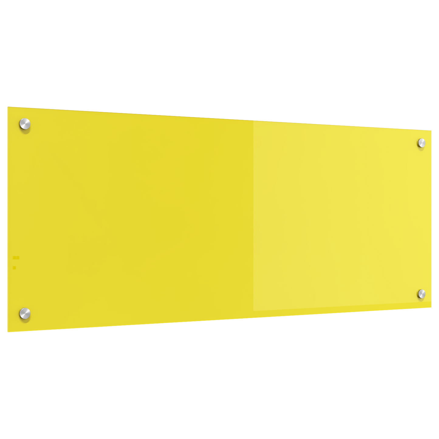 vidaXL Πίνακας Κουζίνας Κίτρινος 100x40x0.6 εκ Σκληρυμένο Γυαλί