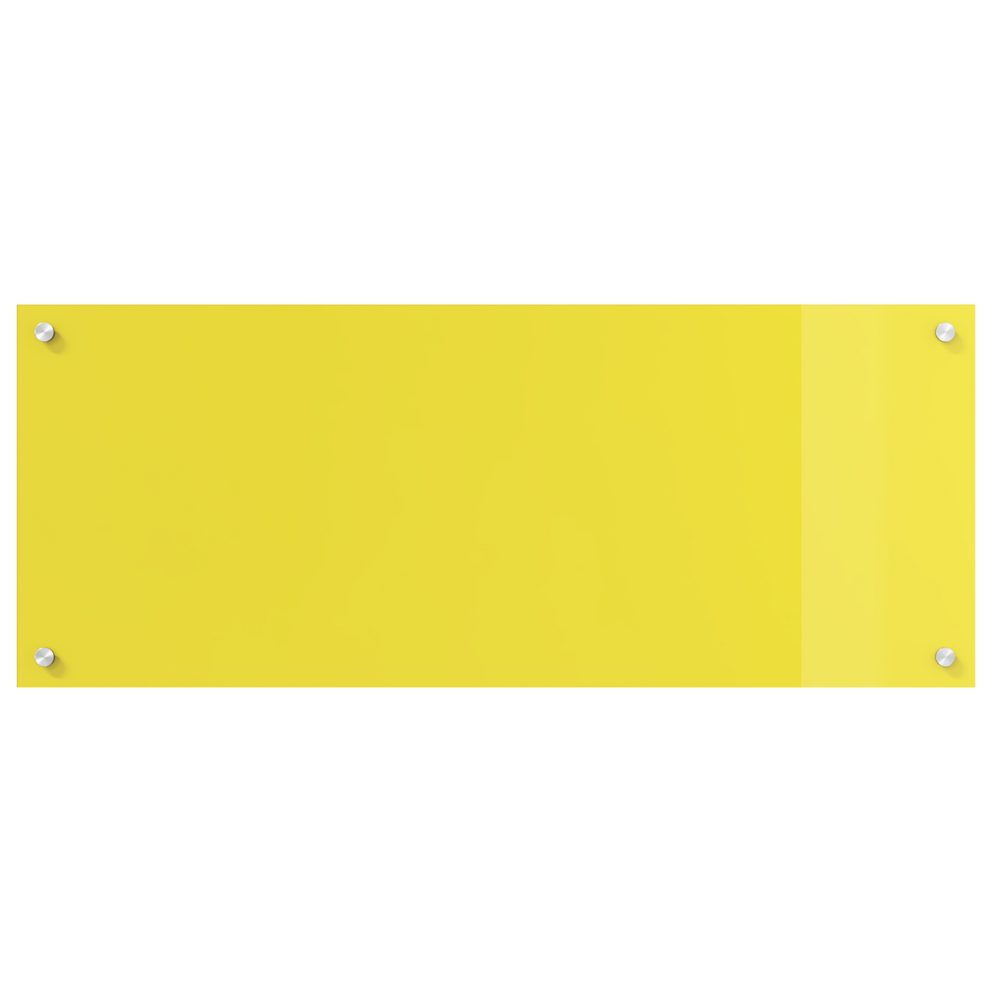 vidaXL Πίνακας Κουζίνας Κίτρινος 100x40x0.6 εκ Σκληρυμένο Γυαλί