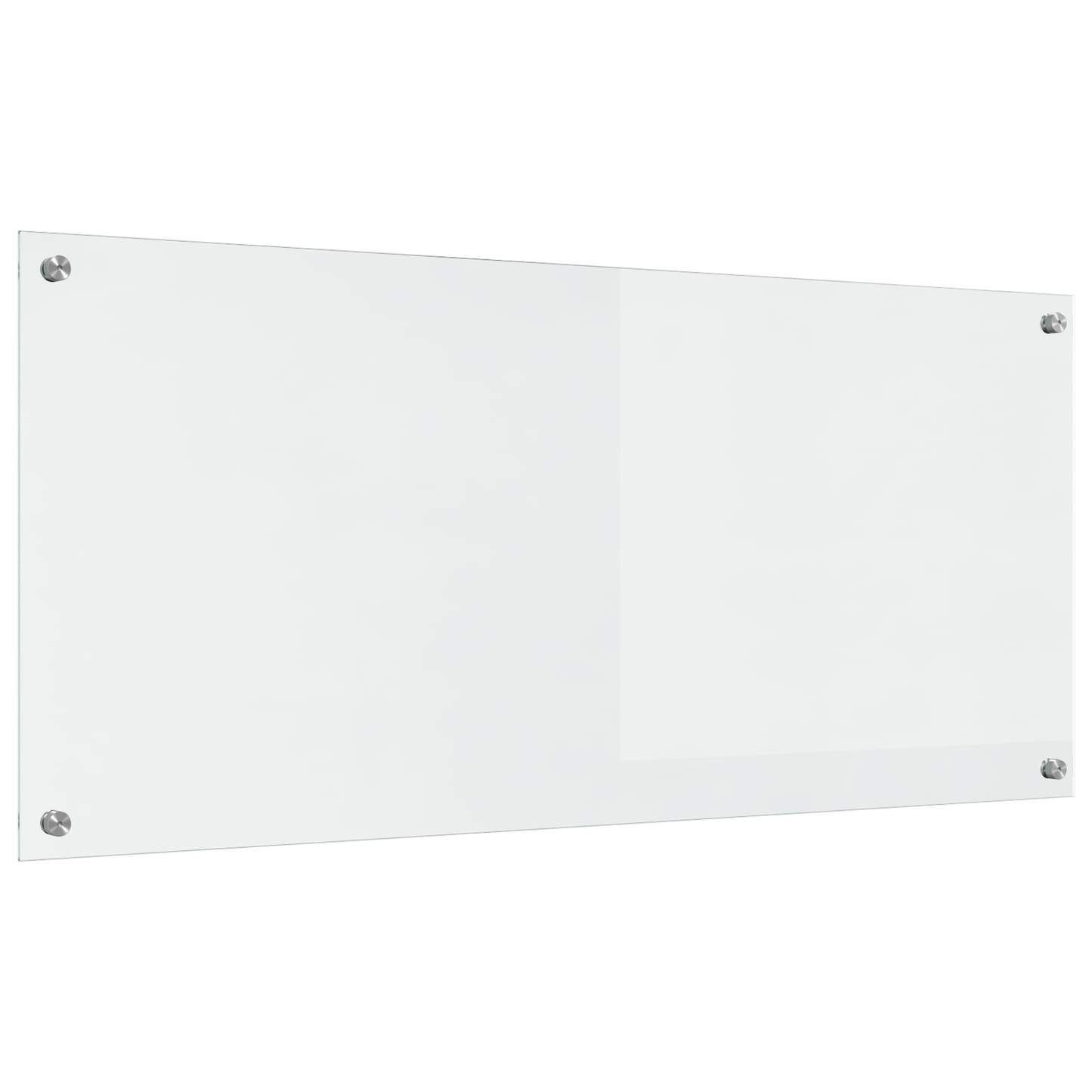 Διαφανής Μεταλλική Συσκευή Κουζίνας 110x50x0,6 εκ. από Μασίφ Γυαλί