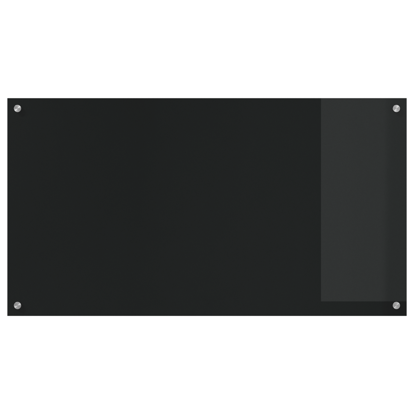 vidaXL Μαύρος Κουζίνας Πίνακας 110x60x0,6 εκ Γυαλί Ανθρακα