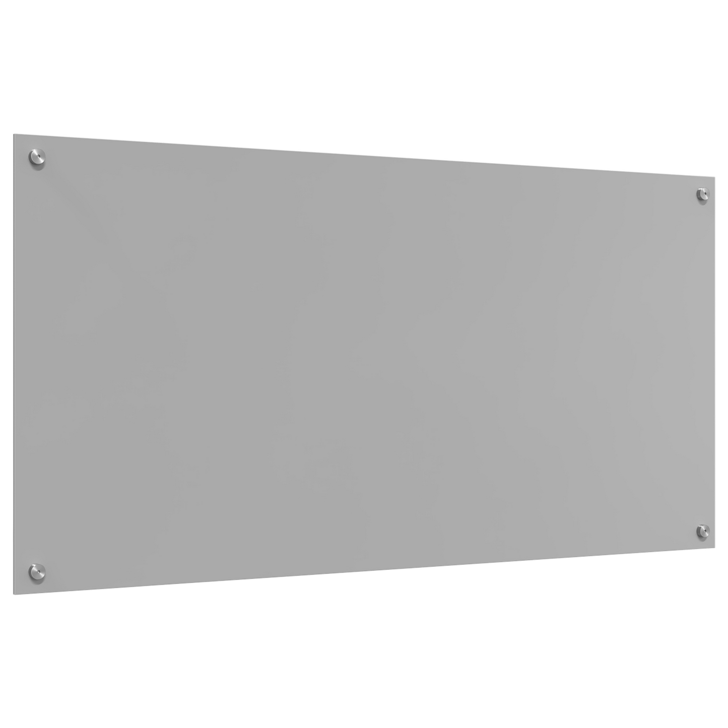 vidaXL Κουζίνα Πίσω Σπαστήρ Ανοιχτό Γκρι 120x60x0,6 εκ. Θερμοκρατημένο Γυαλί