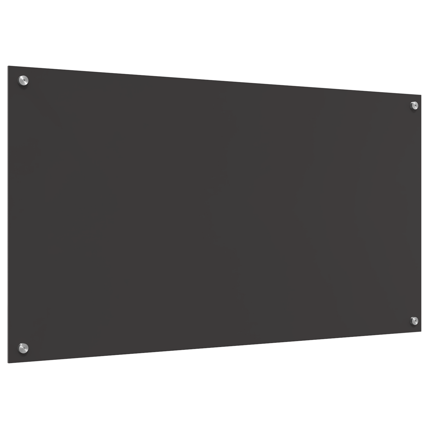 vidaXL Πλακάκι Κουζίνας Σκούρο γκρι 110x60x0,6 εκ. Σκληρυμένο Γυαλί