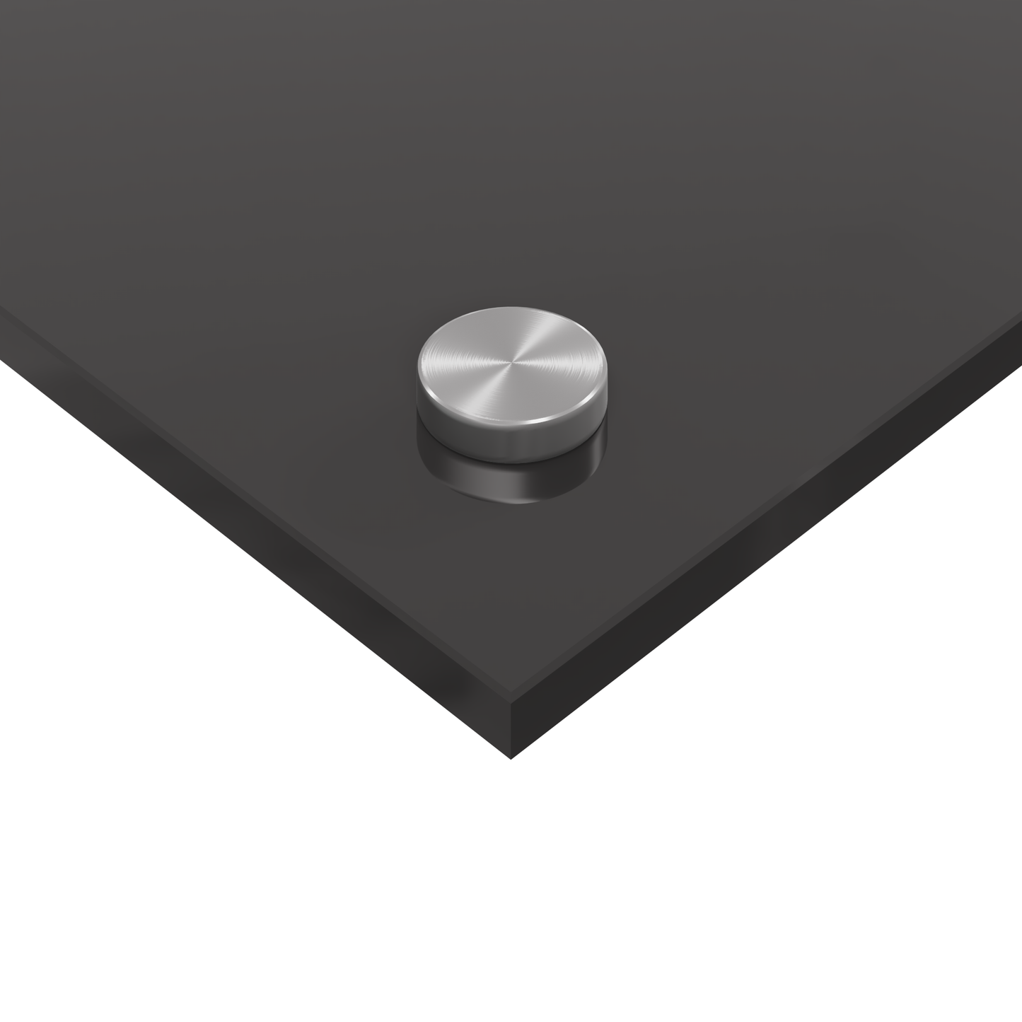 vidaXL Πλακάκι Κουζίνας Σκούρο Γκρι 120x40x0,6 εκ. Σκληρυμένο Γυαλί