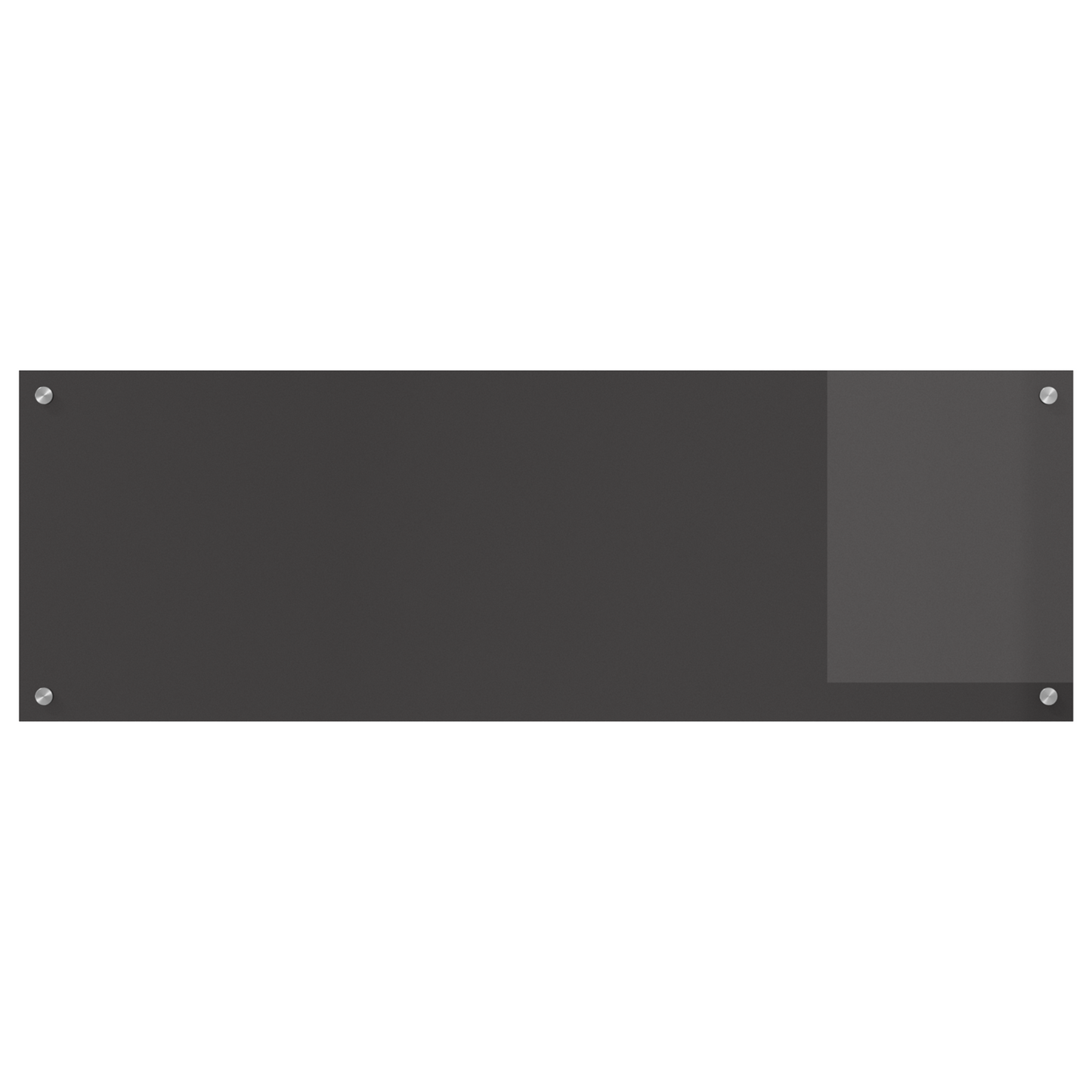 vidaXL Πλακάκι Κουζίνας Σκούρο Γκρι 120x40x0,6 εκ. Σκληρυμένο Γυαλί