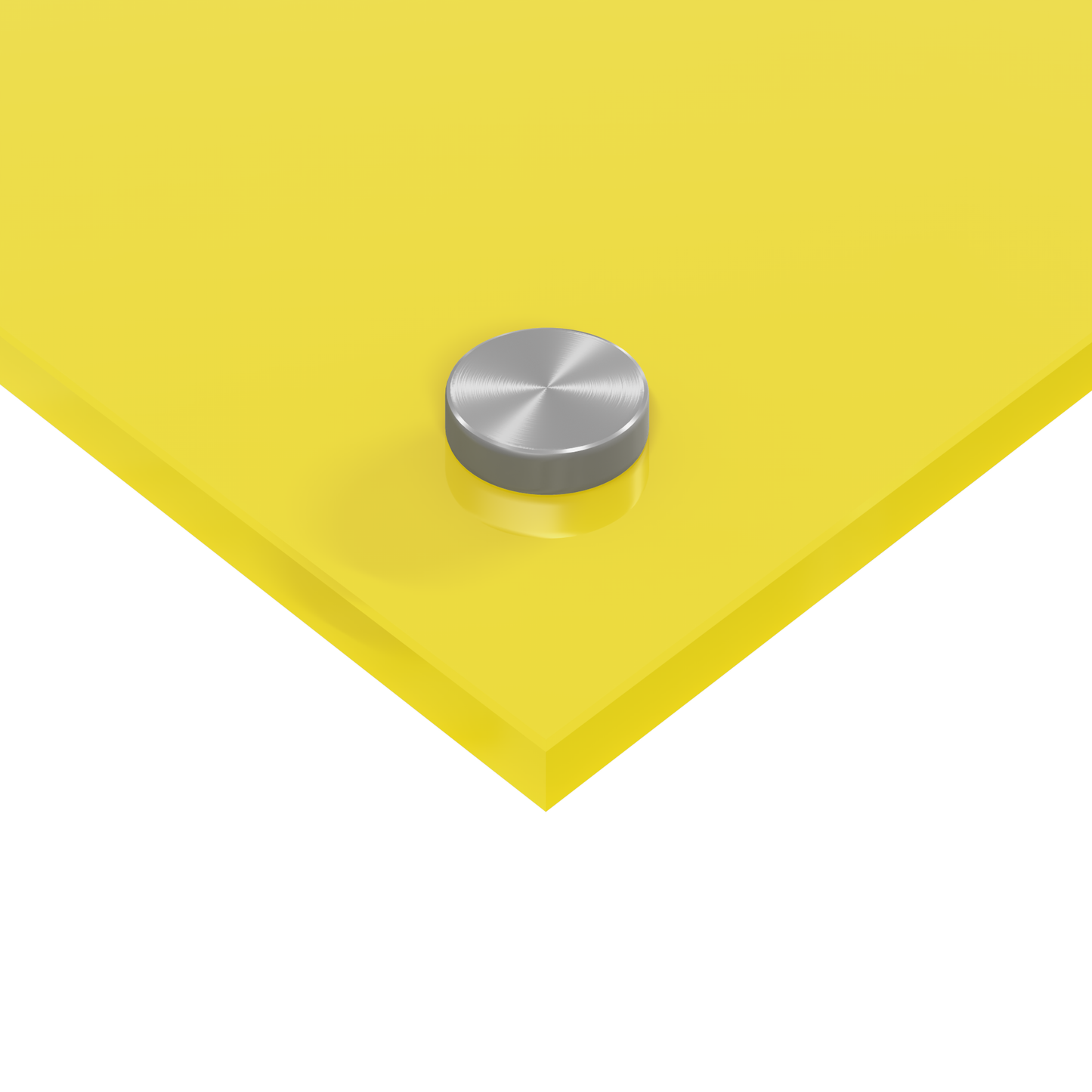 vidaXL Κουζίνα Πίσω Παραθυρόφυλλο Κίτρινο 120x50x0,6 εκ. Θερμαινόμενο Γυαλί