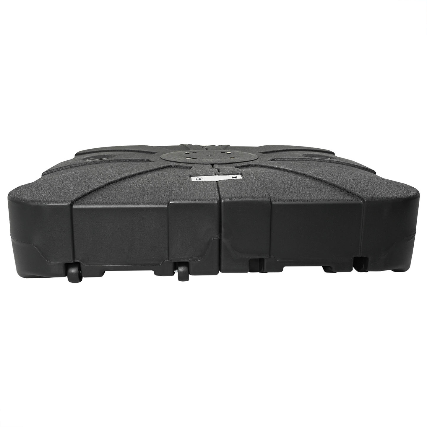 vidaXL Σετ Βάσης Ανεμογεννήτριας 2 pcs Μαύρο 88 x 88 x 19 εκ. Πλαστικό