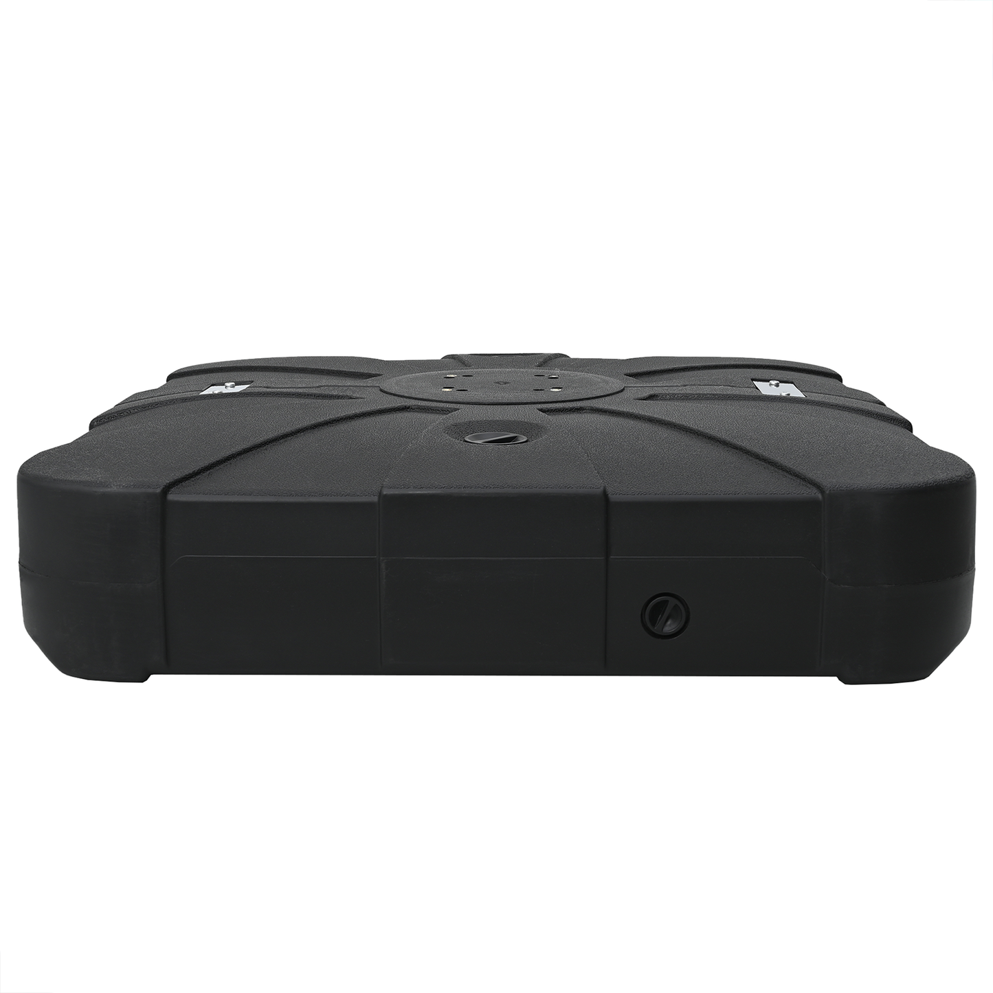 vidaXL Σετ Βάσης Ανεμογεννήτριας 2 pcs Μαύρο 88 x 88 x 19 εκ. Πλαστικό