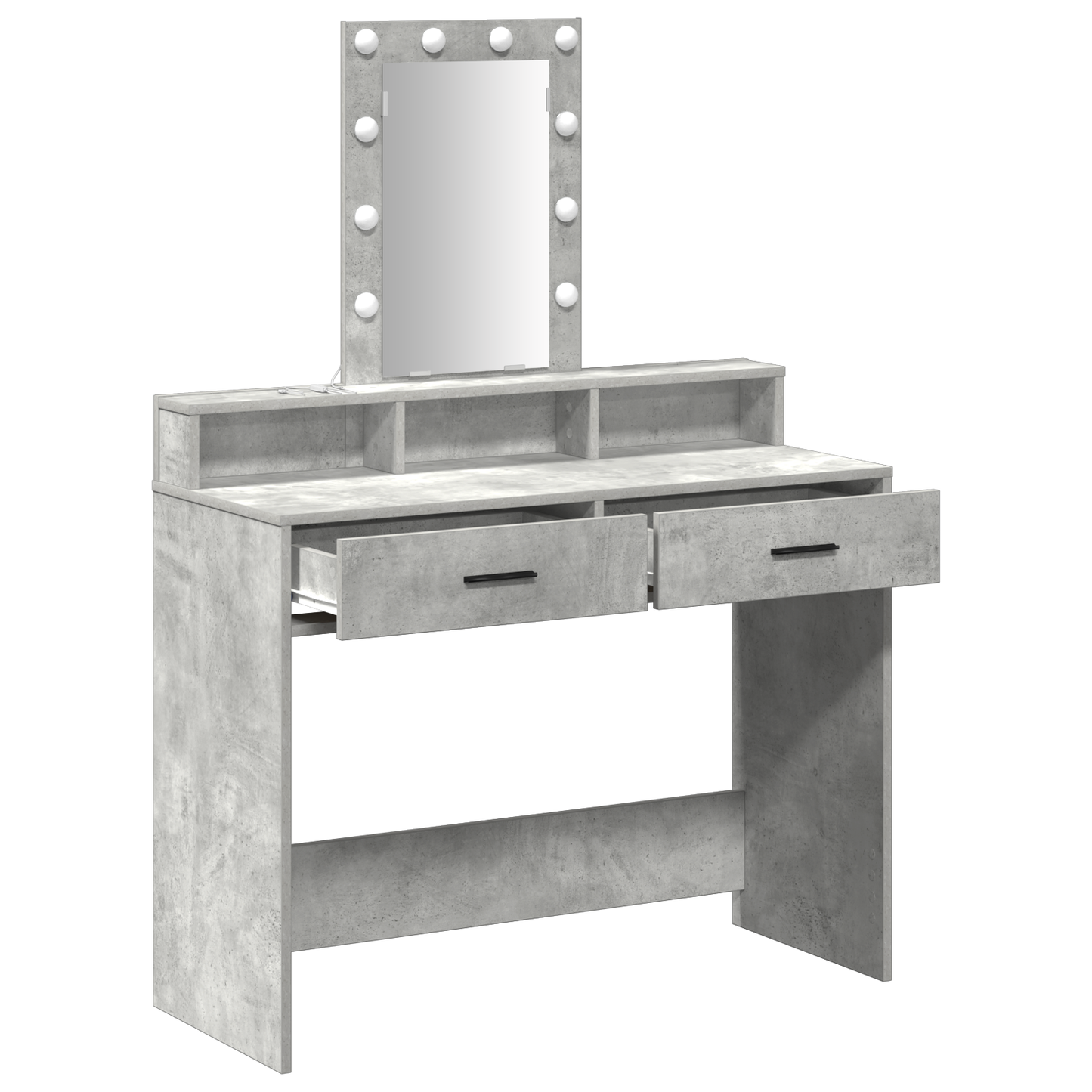 vidaXL Τραπέζι περιποίησης Γκρι 100 x 41 x 140 εκ. Επεξεργασμένο ξύλο