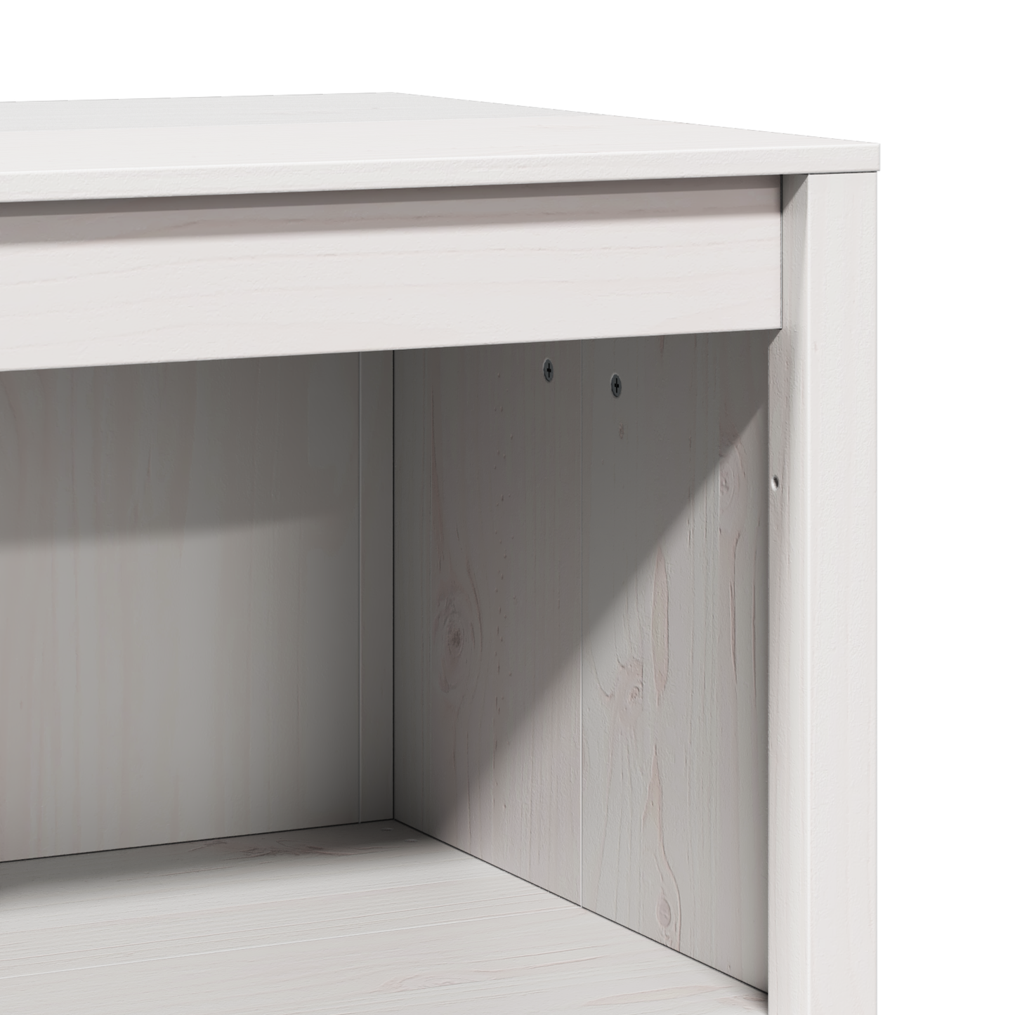 vidaXL Ντουλάπα Κουζίνας με ράφι MEPPEL Θερμό λευκό 106 x 55 x 92 cm