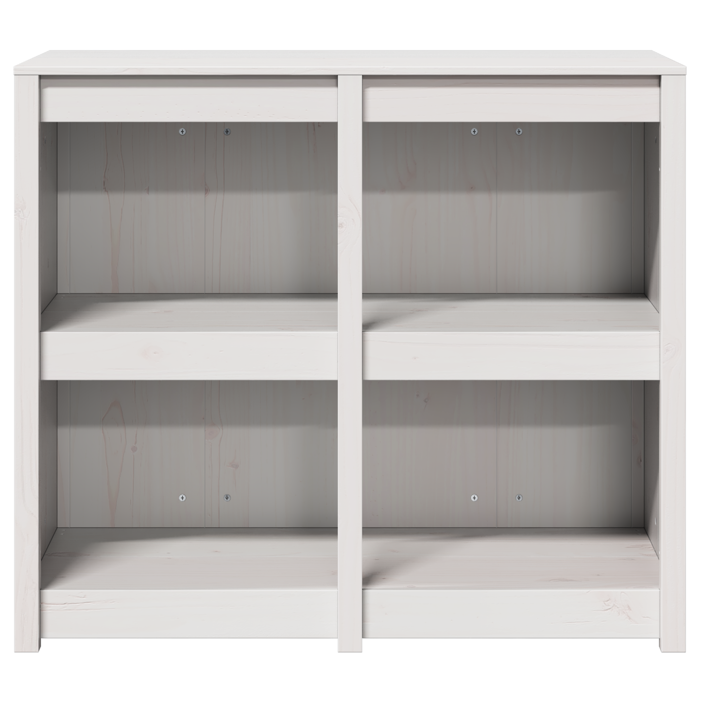 vidaXL Ντουλάπα Κουζίνας με ράφι MEPPEL Θερμό λευκό 106 x 55 x 92 cm