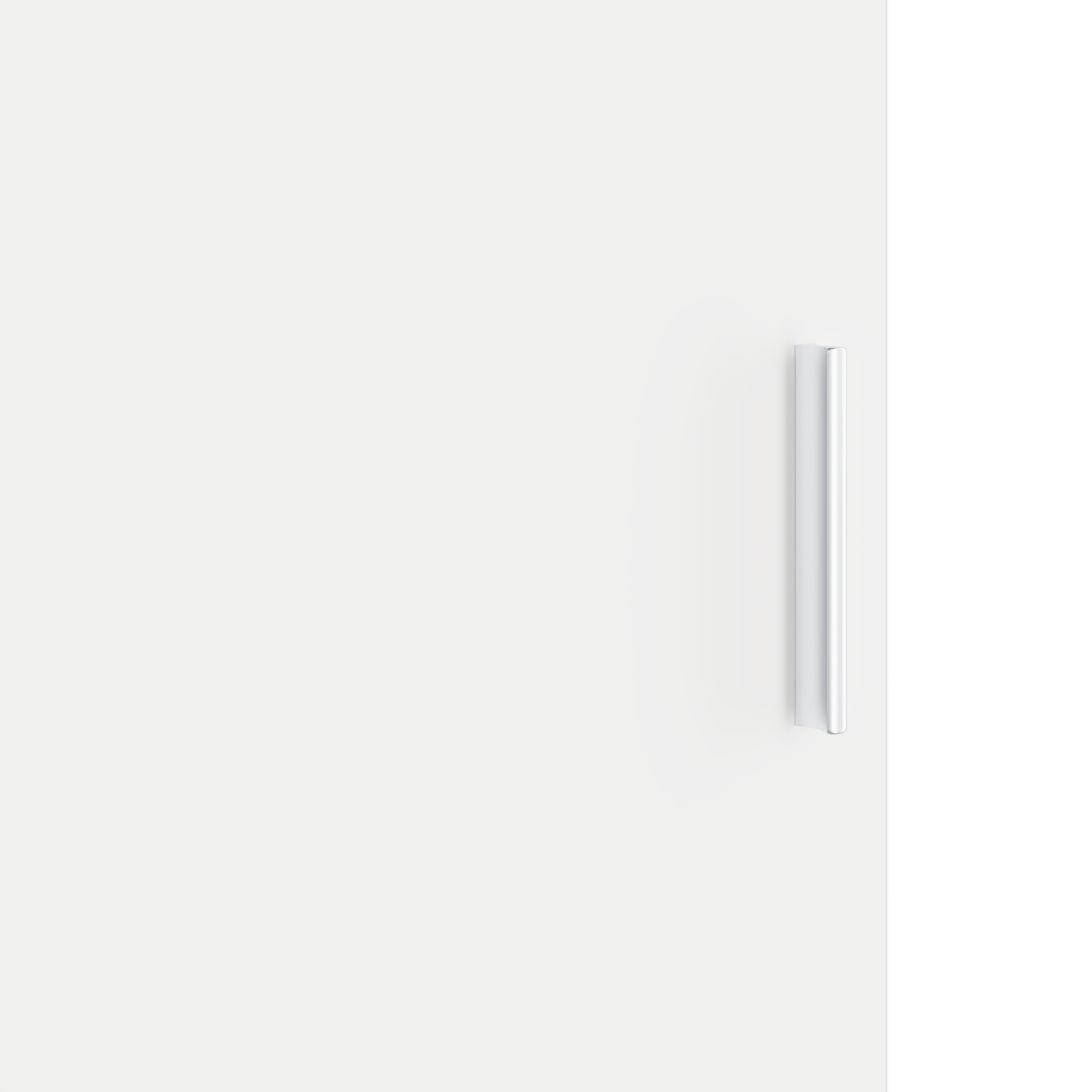 vidaXL Ψηλή Ντουλάπα Λευκό 31,5 x 32 x 124 εκ Επεξεργασμένο ξύλο