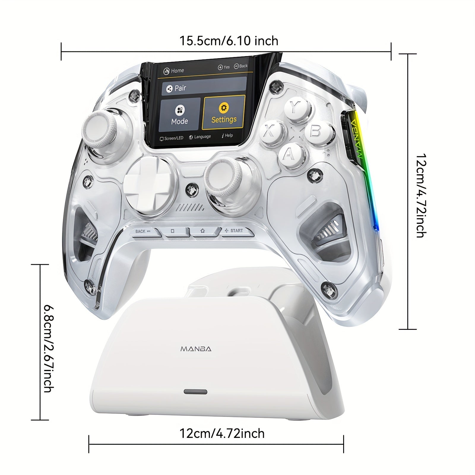 Wireless Gaming Controller Hall Effect