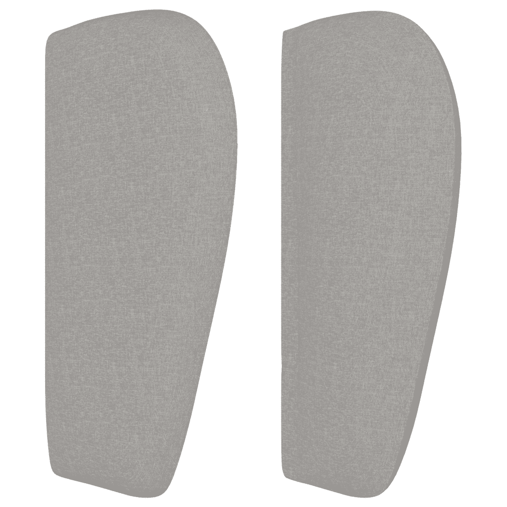 vidaXL Κρεβάτι Boxspring με Στρώμα Ανοιχτό Γκρι 80x200 εκ. Υφασμάτινο