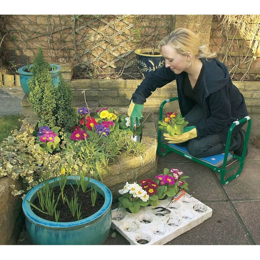 Draper Tools Garden Seat/Knee Pad Green Iron 64970