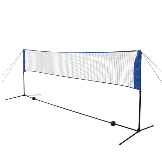 vidaXL Badminton Net Set 300 x 155 cm with Badminton Balls