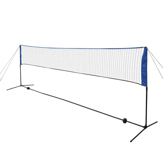 vidaXL Badminton Net Set 500 x 155 cm with Badminton Balls