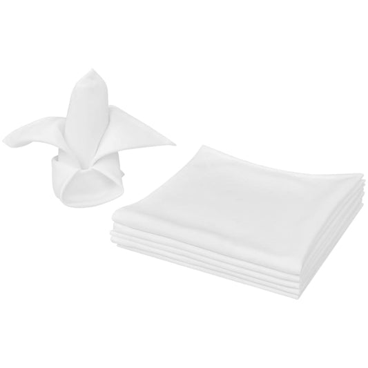 Table Napkins 100 pcs. White 50 x 50 cm.