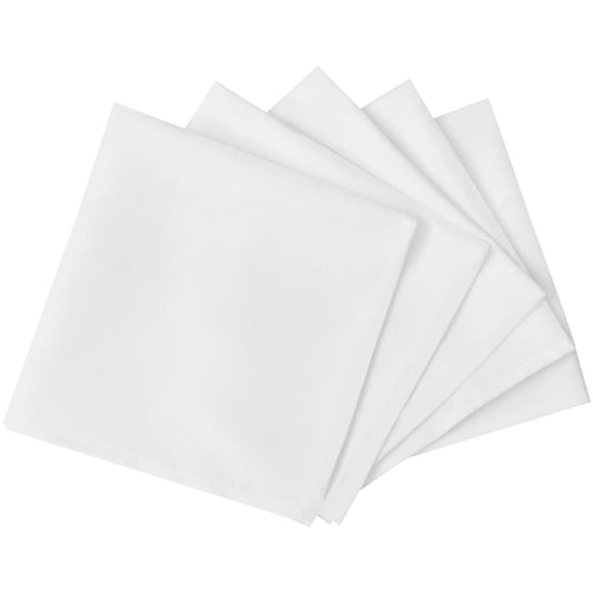 Table Napkins 100 pcs. White 50 x 50 cm.