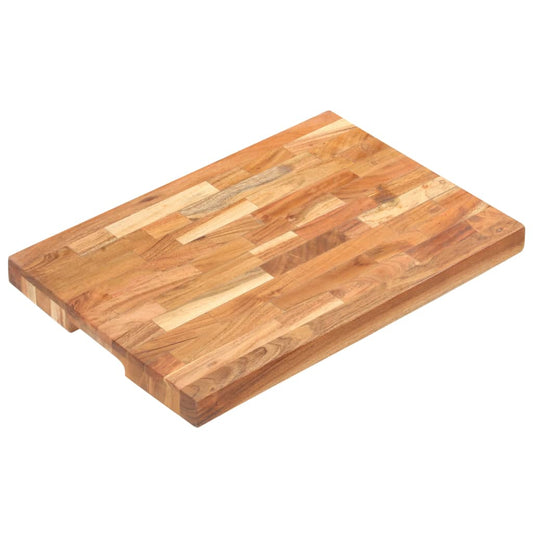 vidaXL Cutting Board 50 x 35 x 4 cm Solid Acacia Wood