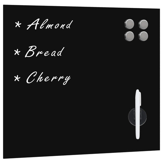 vidaXL Magnetic Wall Board 60 x 60 cm Glass