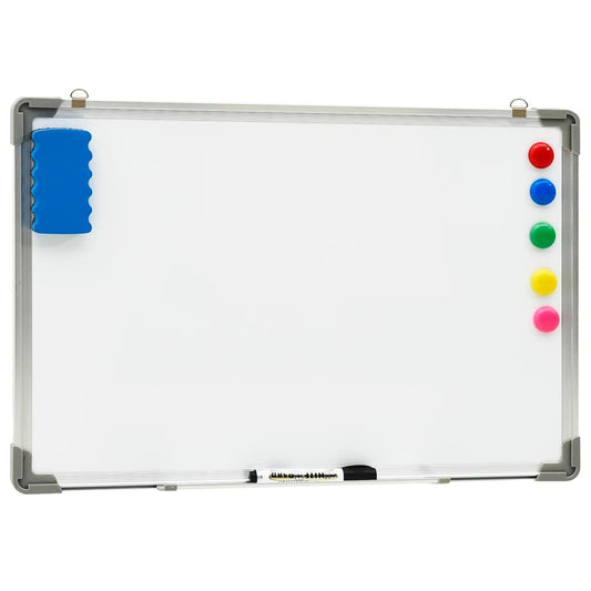 vidaXL Dry Erase Magnetic Whiteboard 60x40 cm Steel