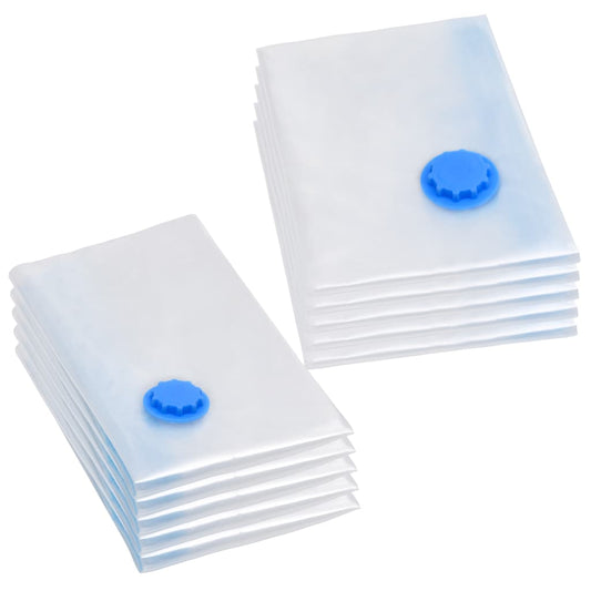 vidaXL Vacuum Clothes Storage Bags 10 Pieces in 2 Sizes