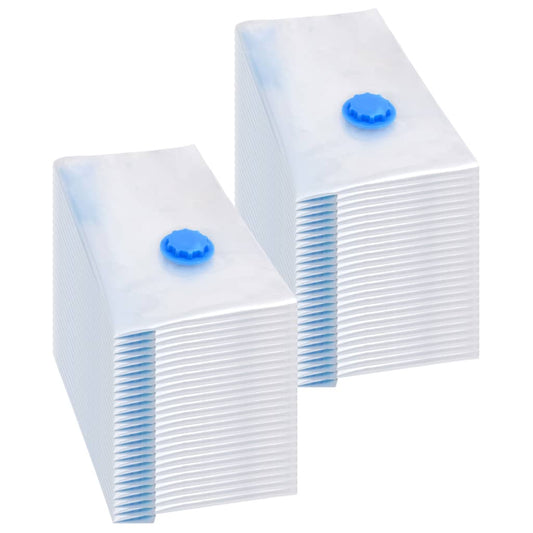 vidaXL Vacuum Clothes Storage Bags 50 Pieces 60 x 40 cm.