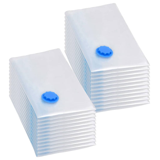 vidaXL Vacuum Clothes Storage Bags 20 Pieces 80 x 60 cm.