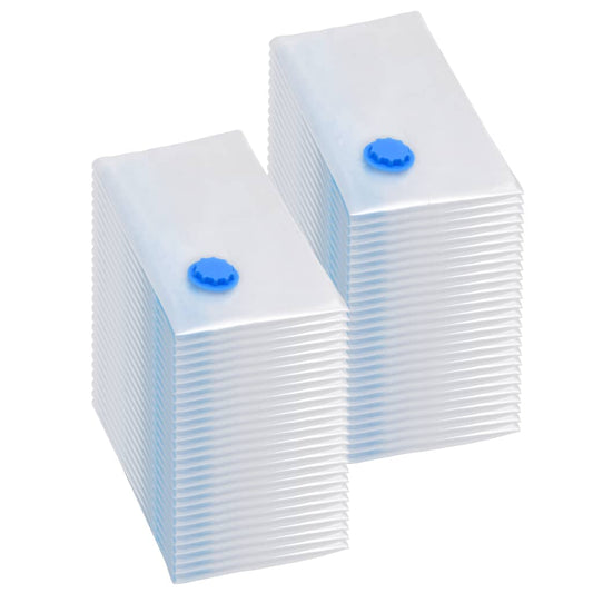 vidaXL Vacuum Clothes Storage Bags 50 Pieces 80 x 60 cm.