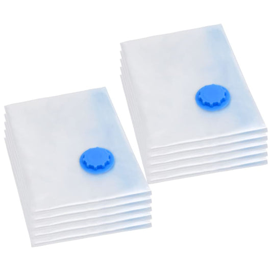 vidaXL Vacuum Clothes Storage Bags 10 Pieces 120 x 70 cm.
