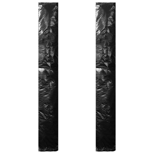vidaXL Umbrella Covers 2 pcs with Zipper 250 cm Polyethylene