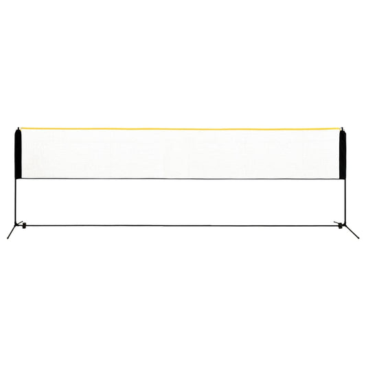 vidaXL Badminton Net Adjustable 500 x 103 x 94-158 cm Metal