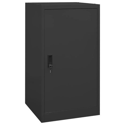 vidaXL Saddle Cabinet Anthracite 53 x 53 x 105 cm Steel